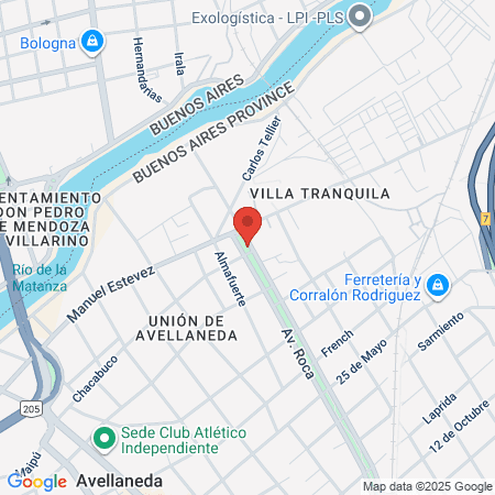 Unidad Sanitaria N°4 map