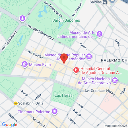 Sociedad De Medicina Interna De Bs As map