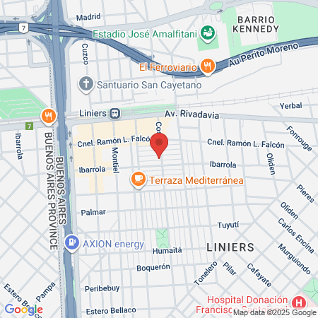 Peluqueria Caballeros Leandro map