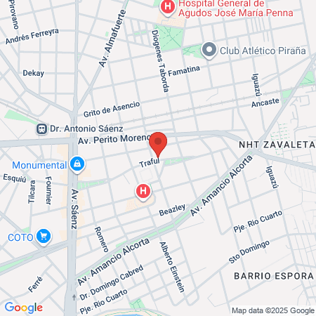 Peluquería N T N map