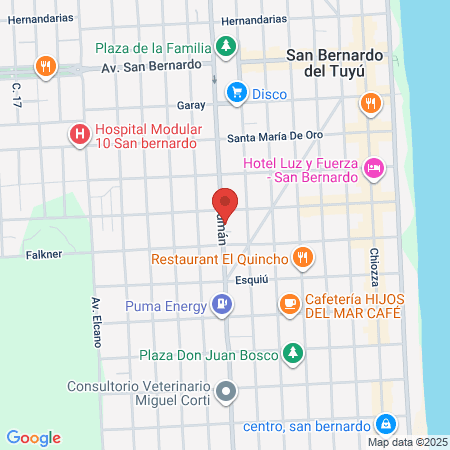 Peluquería Unisex Tecnichair map