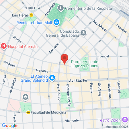 Dr Carlos Cecchi map