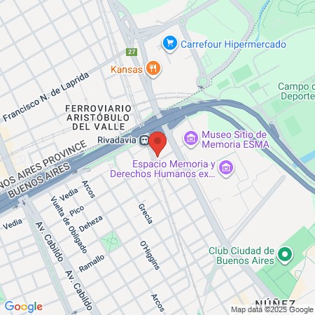 Medicos Odontologos map