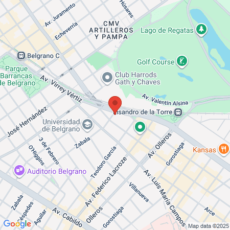 Odontología Saavedra map