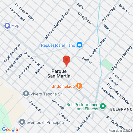 Dra Griselda Cerrillo map