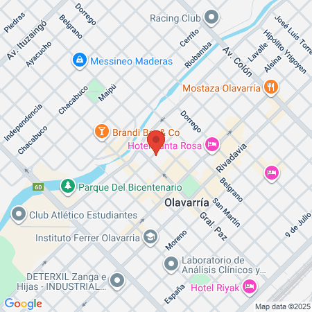 Instituto Odontológico Olavarría map