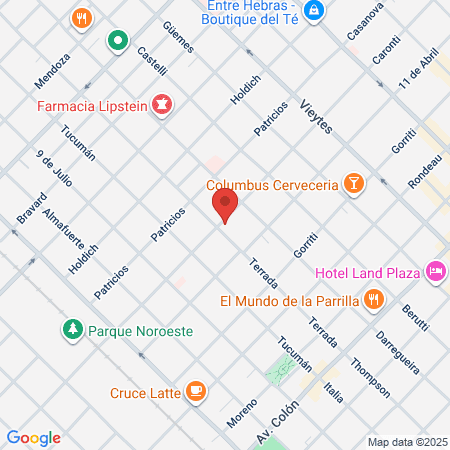 Odontologo Dr Nicolas Caceres map