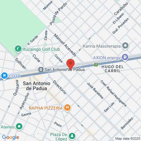 Centro Rehabilitacion Fisica Integral Gad map