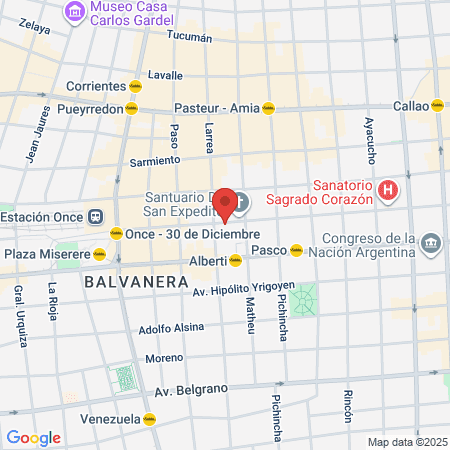 Dr Clement Gustavo map