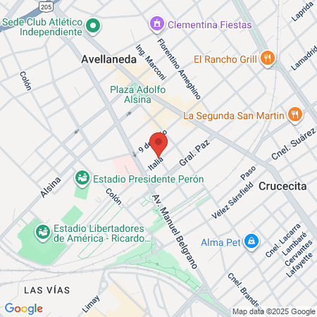 Nails San Vicente map