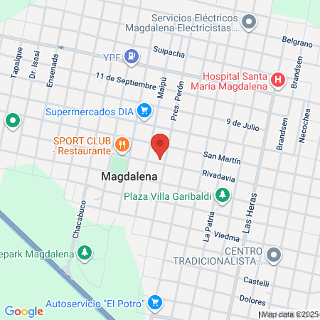 Estética Namaste map