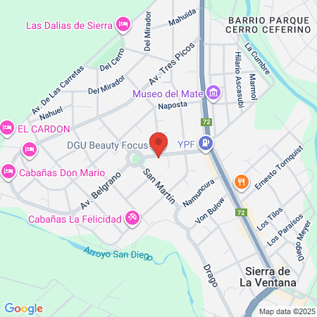 Corte And Diseño map