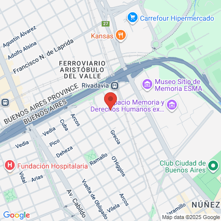 Centro De Belleza Hannia map