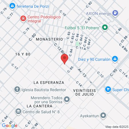 Estética Mis Bellas map