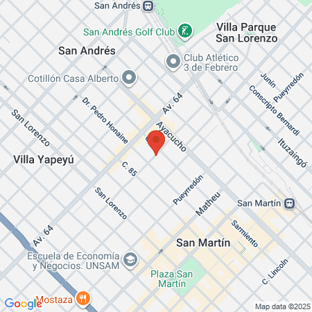 Salon Unisex Juana R map