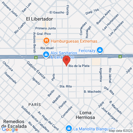 Salón De Belleza Norma map