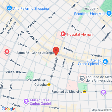 Trenzas Africanas map