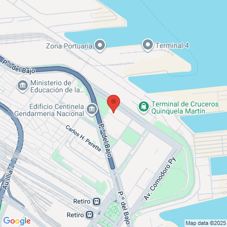 Guardia Trinidad Quilmes map