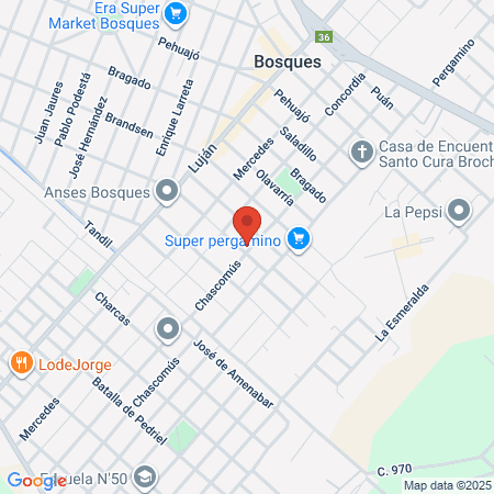 Centro De Salud Villa Hudson map