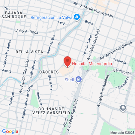 Clínica Belgrano map