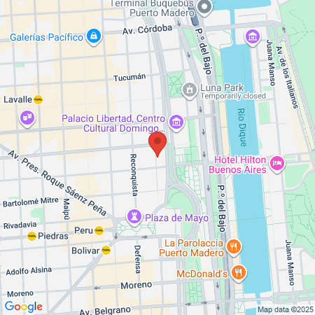 Reconocimiento Medico De La Nacion map