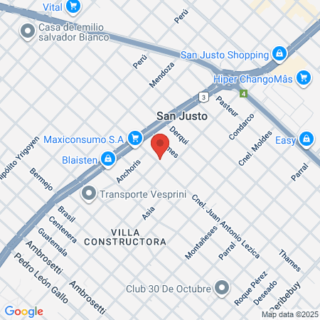 Diego Peluqueria map