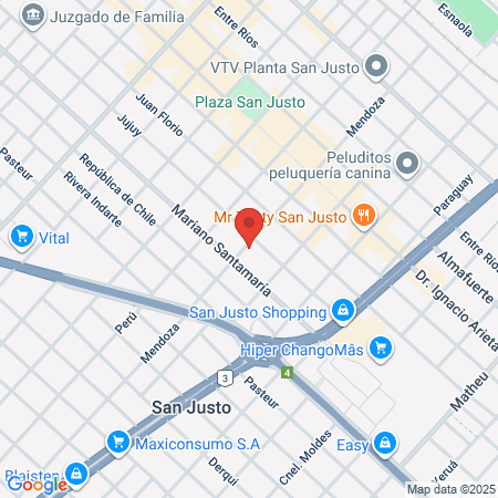 Peluquería Brunett map