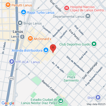 Caff Salón Unisex map