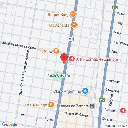 Peluqueria Orizzonti map