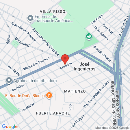 Veterinaria Voodoo Lounge map