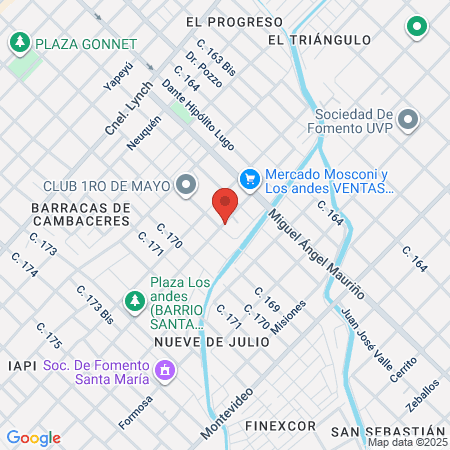 Veterinaria Cerrito map