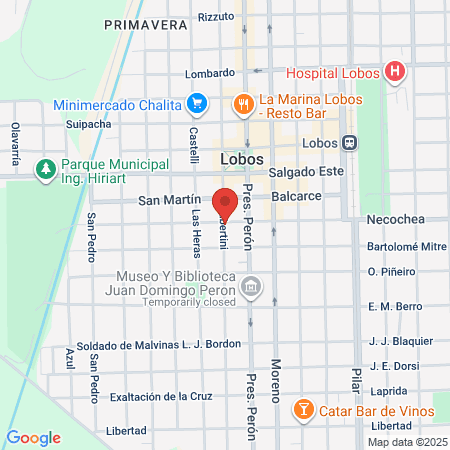 World Pádel Center Lobos map