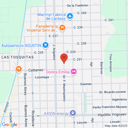 Laboratorio Lobos map