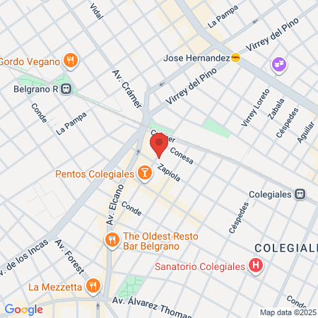 Fundación Avanzi map