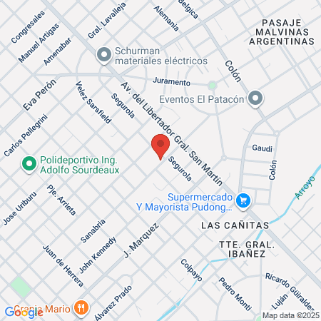 Balneario San Esteban map