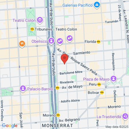 Bienestar Spa Urbano map