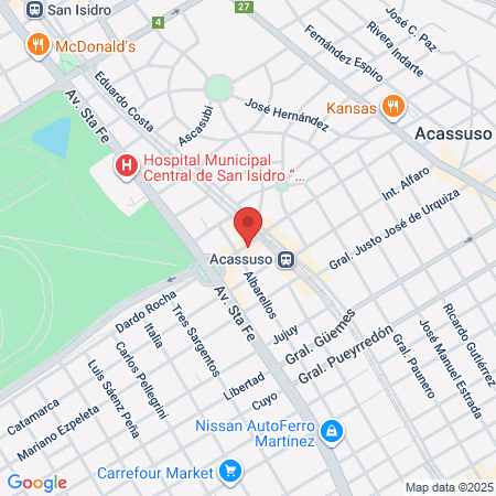 Estética Integral Valeria map