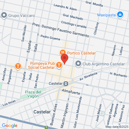 Bronceado Saludable Castelar map