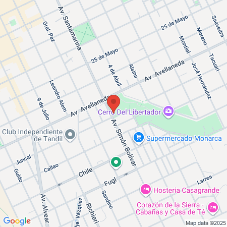Otolaryngology Institute Tandil map