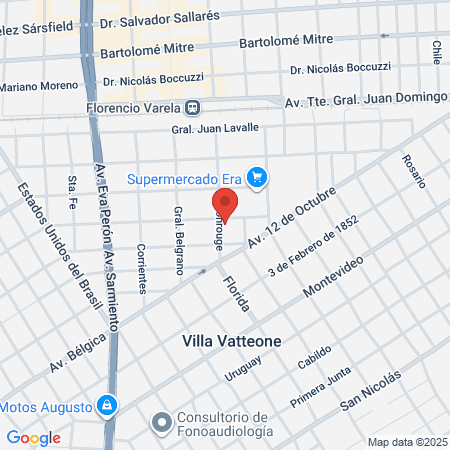 Fresenius Medical Care Florencio Varela map