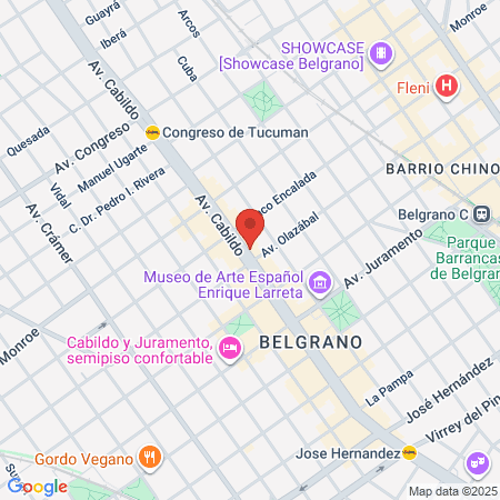 Fan Medicina Estetica map