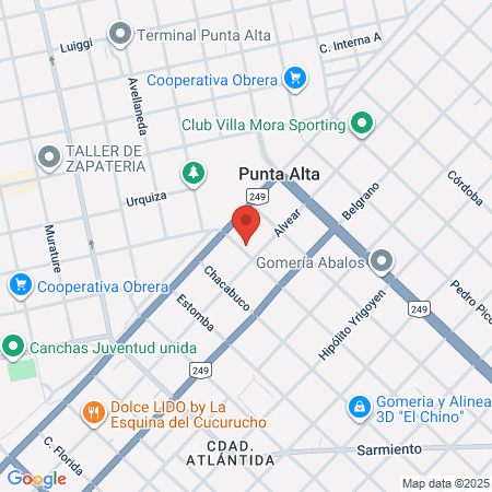 Instituto Trinidad map