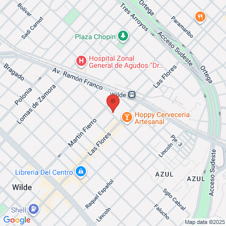 Peluqueria Yamilett map