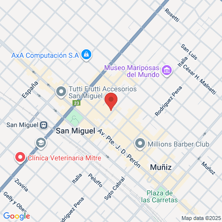 Peluquería Y Barbería Cyc map