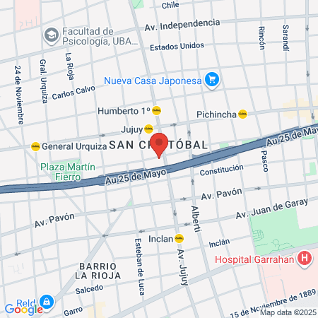 Ostinelli Alexis Oncología Clínica Iaf map