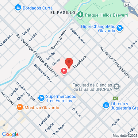 Hospital De Oncología map