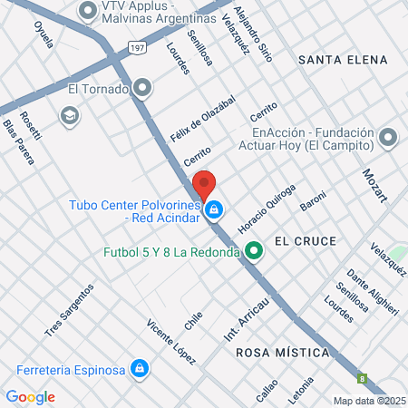 El Pelusa Barbershop map