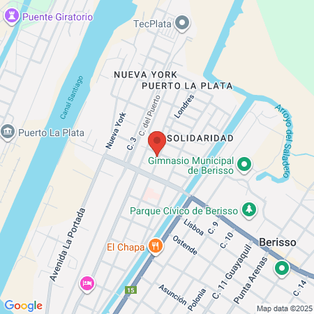 Barberia La De Dios map