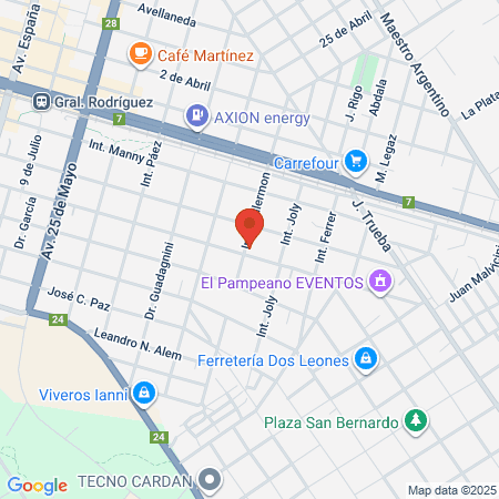 El Porton Barber map