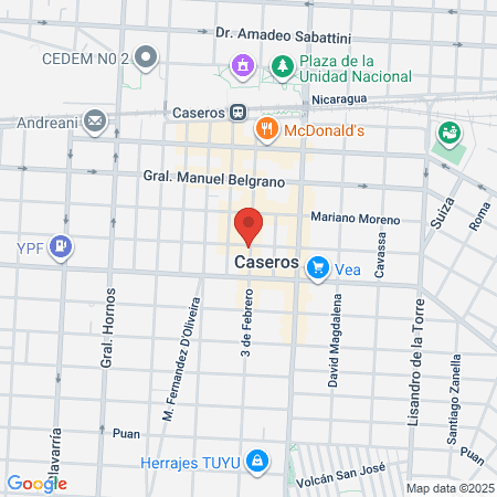 Handsome Barberia Clasica map